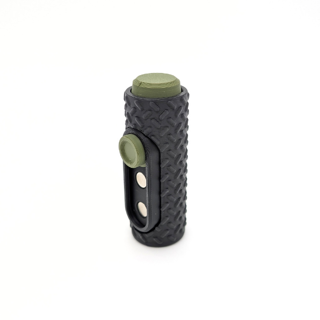 2 in 1 Fidget Toy Smooth Magnetic Slider, Press, & Click