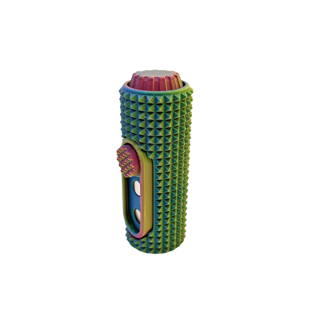 3 in 1 Fidget Toy Magnetic Slider, Spin, & Click