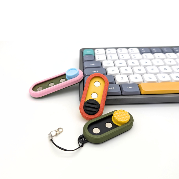 Snapsy | Custom Haptic Magnetic Slider Fidget