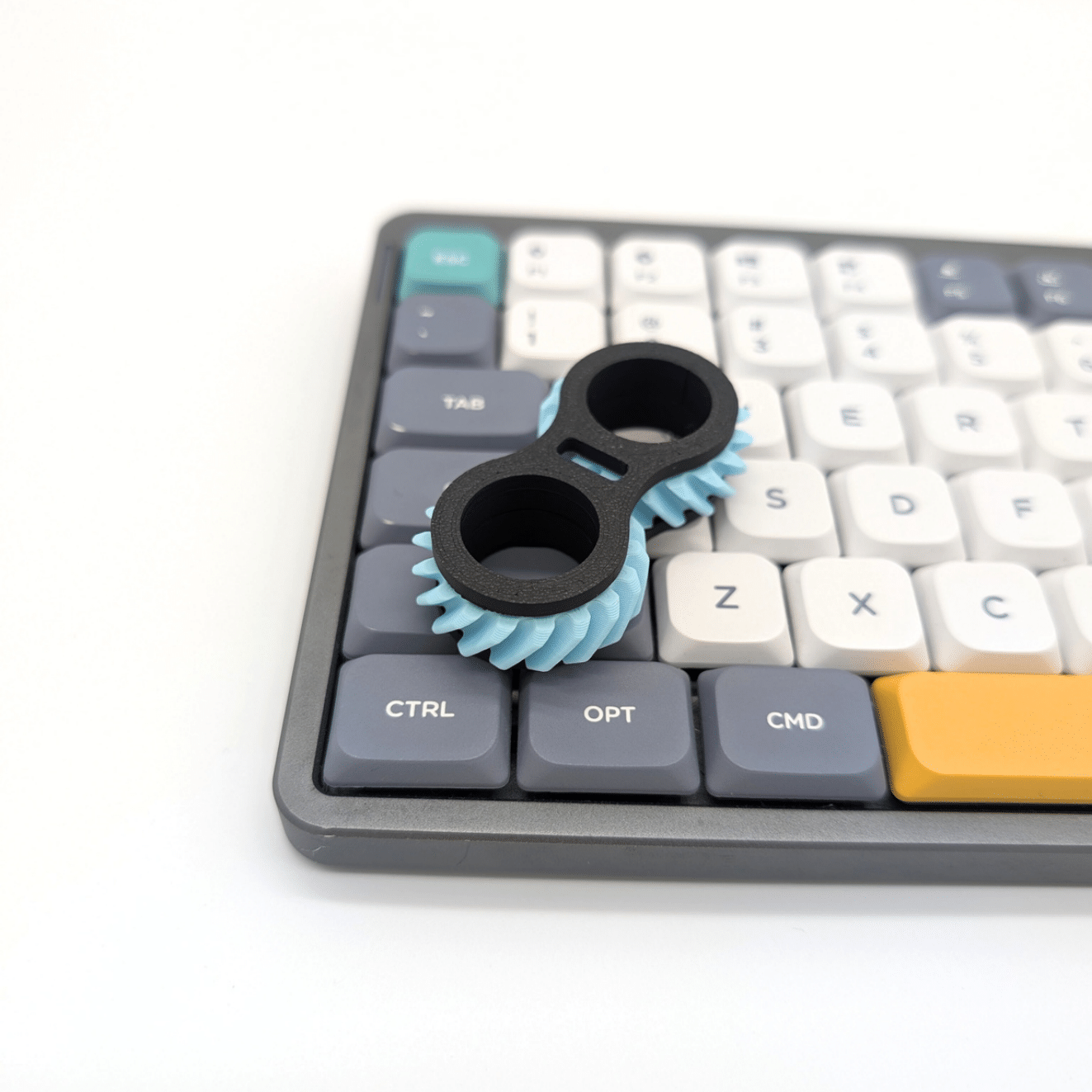 Fidget Gear Ring | Quiet Spinner and Flip Fidget Toy