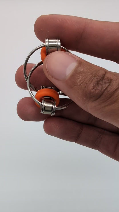 Flip Chain Quiet Fidget Toy | Custom Personalization | Sensory Tactile Toy